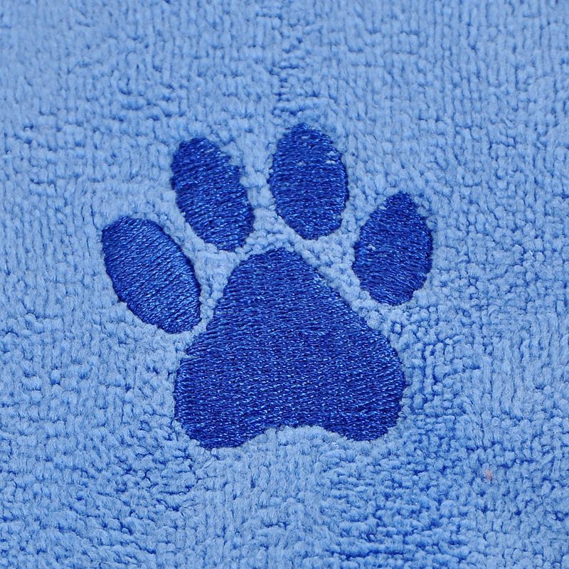 Blue Pet Towel 50x100cm 3Pcs