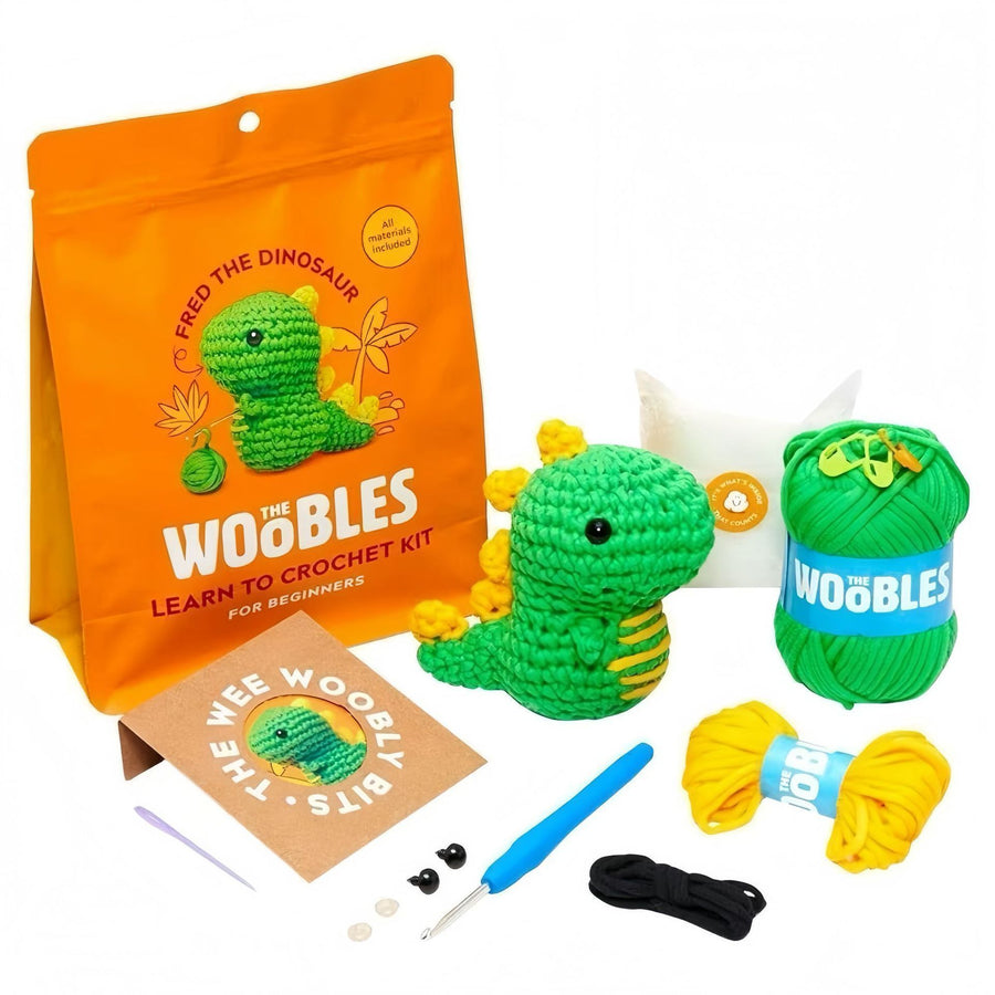 Chick & Dinosaur Crochet Kit 006