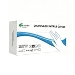 300Pcs Black Nitrile Gloves Medium