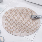Ivory Non-Slip Bath Mat 30×30cm