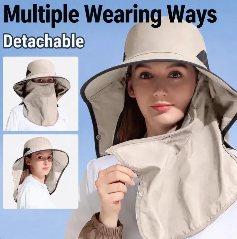 Lightweight Fishing and Hiking Visor for Men and Women,Grey