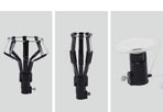 Light Bulb Changing Tool 3 Pcs Set Black
