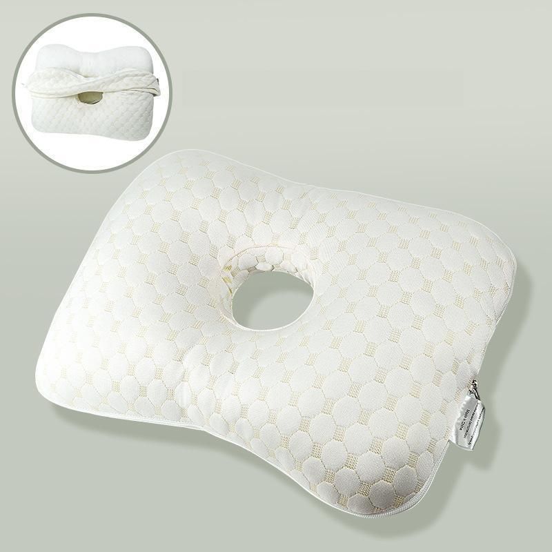 Ear Protection Pillow, Gold [Removable & Washable Inner Liner]