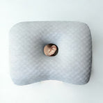 Ear Protection Pillow, Ice Bean Grey For Summer [Vacuum Pack Available]