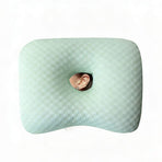Ear Protection Pillow, Ice Bean Green For Summer [Vacuum Pack Available]