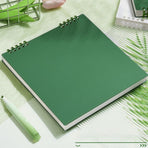 Lined Notebook Dark Green 60 Sheets/120 Pages