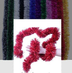 Thick Tinsel Garland 2M Party Decor Gold 5pcs