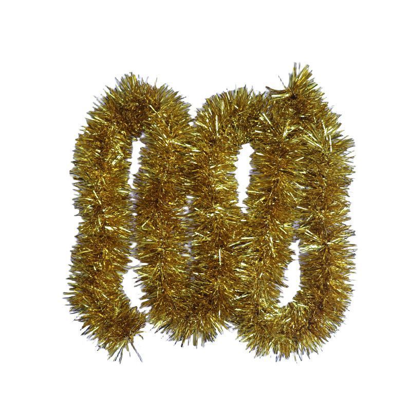 Thick Tinsel Garland 2M Party Decor Green 5pcs
