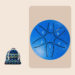 Ethereal Drum, Paw‑Shaped Blue (Sheet Music + Mallet + Storage Pouch)