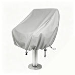 Waterproof Gray Small Boat Captain Seat Cover