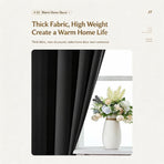 210gsm Thick Woven Curtain Panel 100cm x 200cm Light Grey Eyelet Header 1pc Sunlight Blocking Bedroom Drape Halloween
