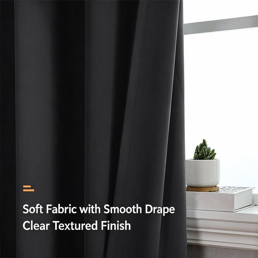 Machine Washable Light Green Curtain 210gsm Precision Woven 132cm x 160cm Drop Single Grommet Panel Dust Mite Resistant Sunroom Drape Halloween