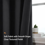 210gsm Plain Brown Curtain 100cm x 200cm Eyelet Ring Header Single Panel Darkening Window Layer for Dining Room 1pc