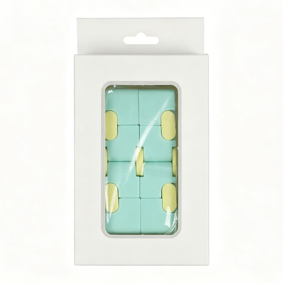 1pk Pastel Green Infinity Cube Fidget Toy Gift Box