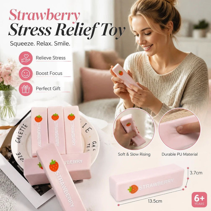 Coffee Butter Stick 23cm Stress Relief Toy 2 Pack, Calming Gift