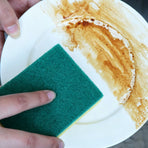20pk Waist Shape Dual Sided Dish Sponge