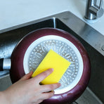 20pk Waist Shape Dual Sided Dish Sponge