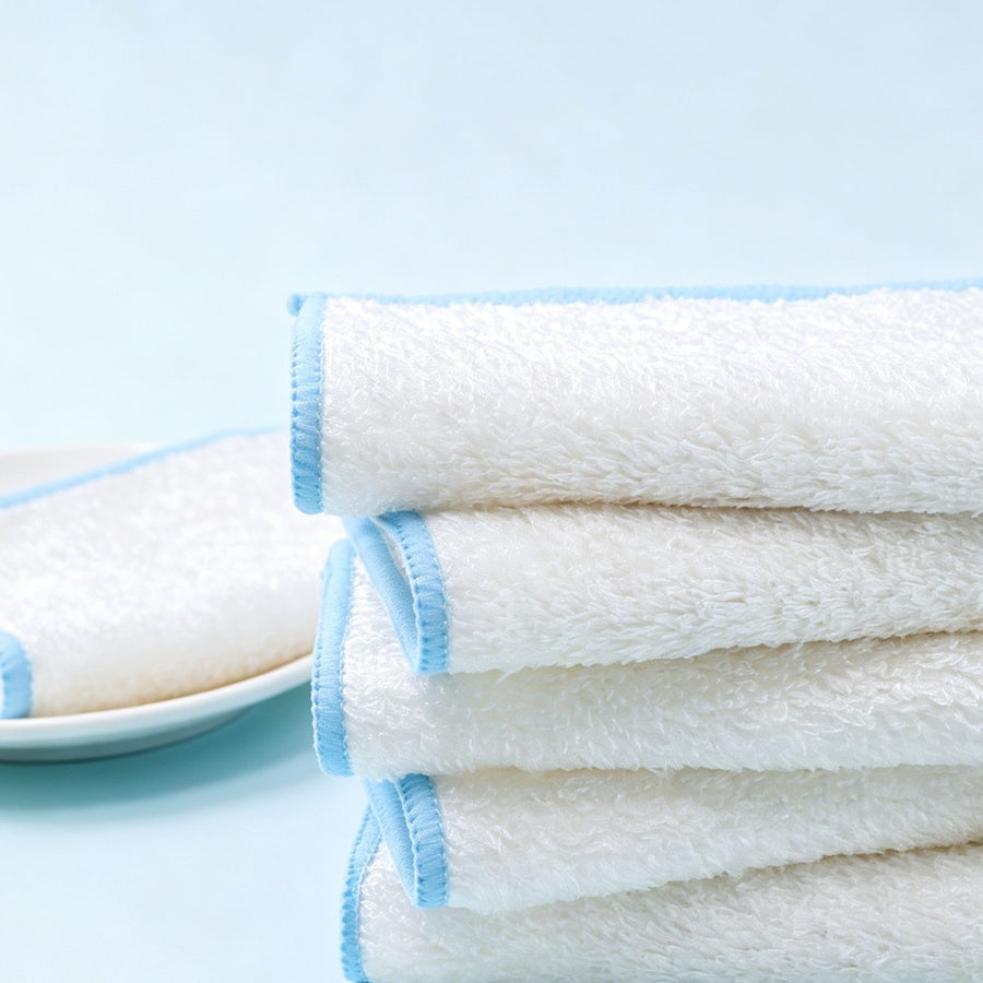 5 pk Bamboo Fiber Dish Cloth 16*18