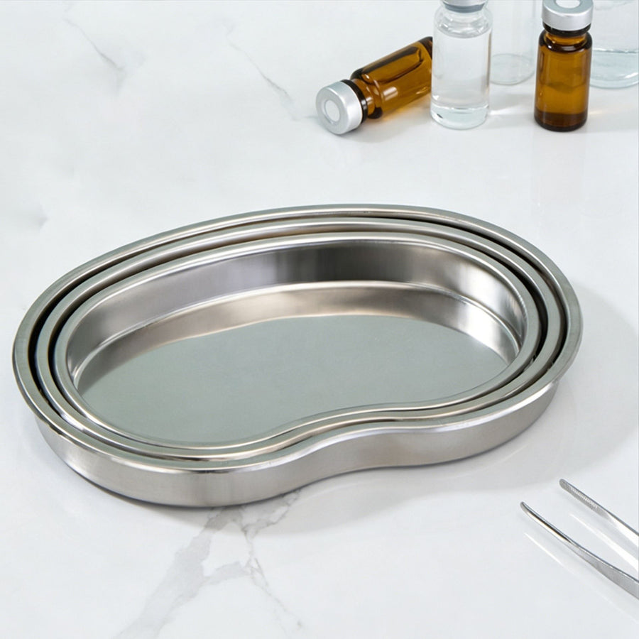 Small Curved Tray 304 Stainless Steel 2pcs