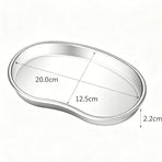Medium Curved Tray 304 Stainless Steel 2pcs