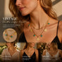 Vintage Inspired Double Stack Necklace, Delicate Subtle Luxury Gold Dipped Stainless Steel Everyday Accessory