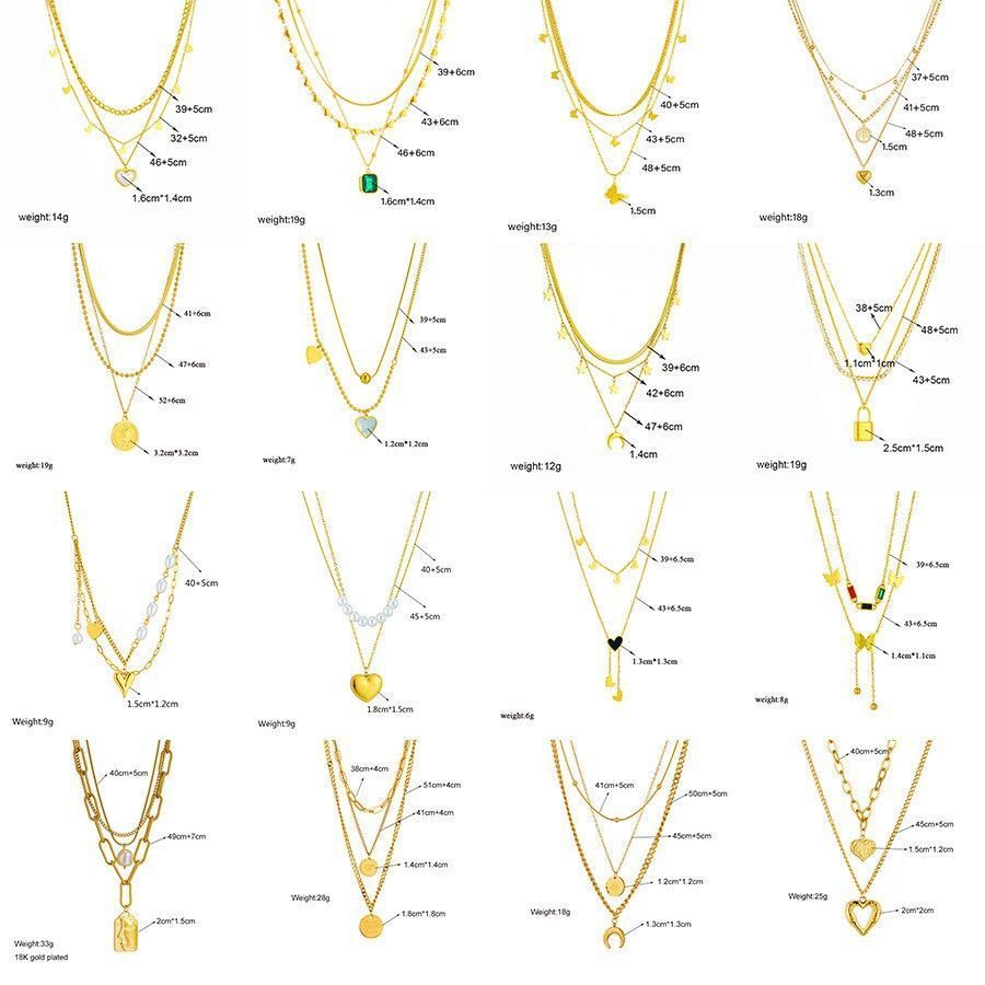 Vintage Inspired Double Stack Necklace, Delicate Subtle Luxury Gold Dipped Stainless Steel Everyday Accessory