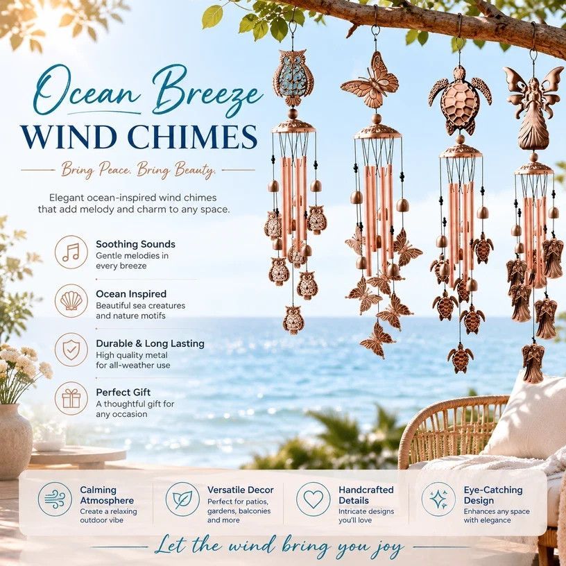 Retro Hollow Metal Tortoise Wind Bell, Iron Wind Chime Hanging Decor For Balcony Garden, Thoughtful New Home Gift