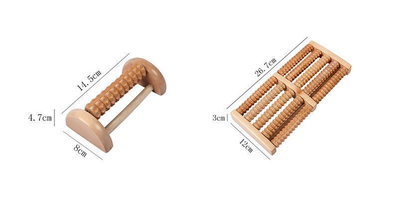 Five-Row Steel Tube Foot Roller Massager, Smooth Rolling Acupoint Massage, Practical Home Foot Care Gift