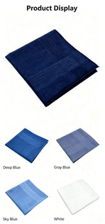 Solid Striped Men Suit Pocket Square Handkerchief 15pcs