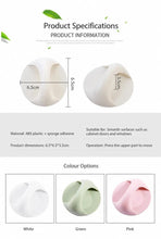 No Drill Sticky Pull Handle, Punch-Free Grip For Wardrobe, Drawer & Sliding Door, White, 2 Pcs, Minimalist Home Decor Gift