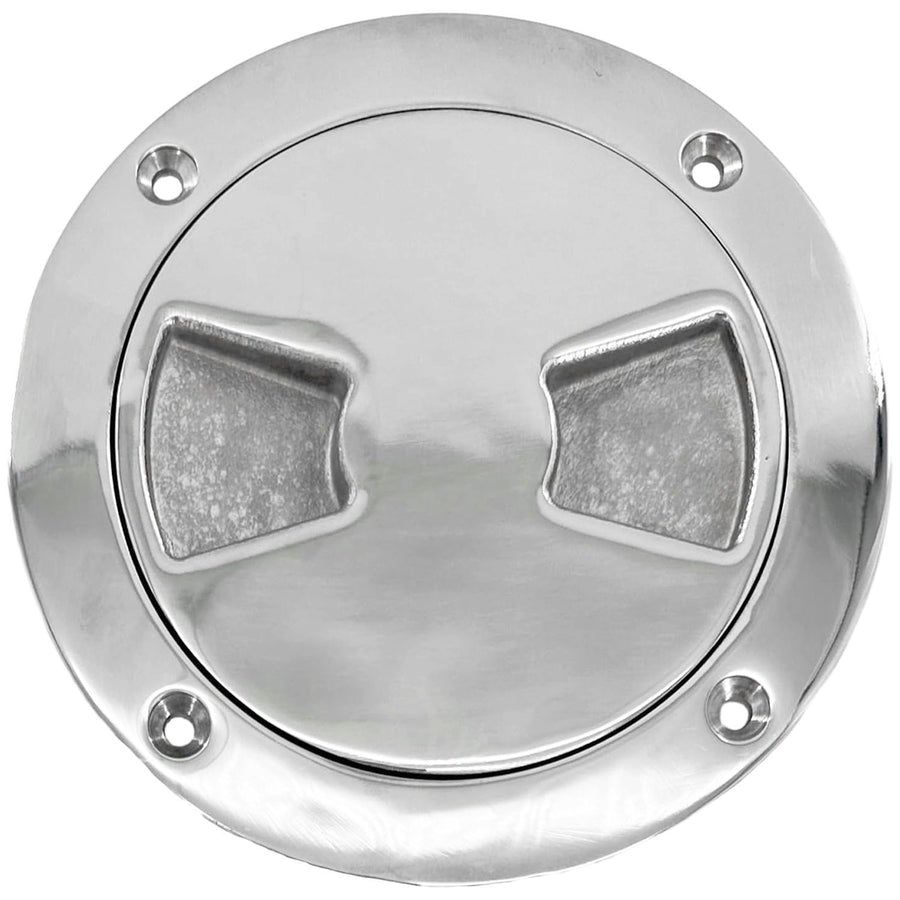 6 Inch 316 Stainless Steel Round Deck Plate Marine Yacht Hardware Fitting
