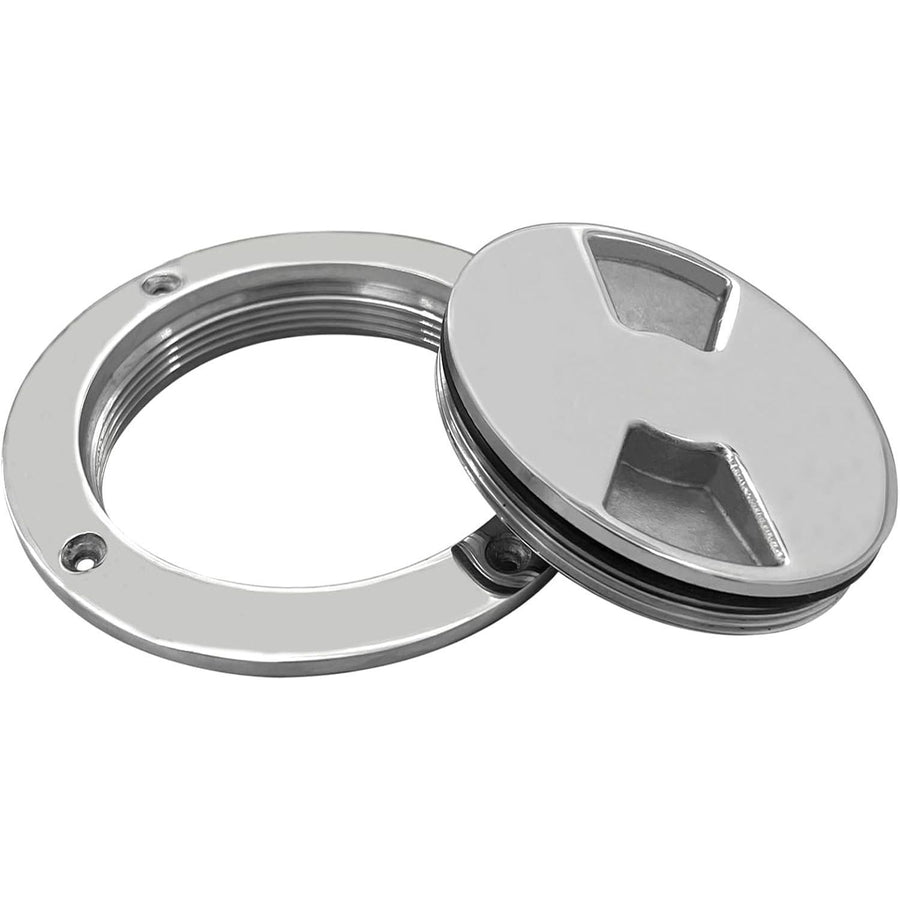6 Inch 316 Stainless Steel Round Deck Plate Marine Yacht Hardware Fitting