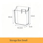 Wall Mount Clear Acrylic Storage Box, Small Size, Suitable For Bathroom Mirror Cabinet