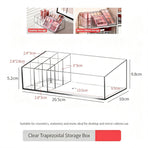 Clear Acrylic Lipstick Storage Box, Dedicated Holder For Lipstick Collection
