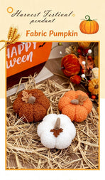 Cloth Stuffed Pumpkin Decoration, Coffee Coloured Plush Pumpkin, Perfect Window Scene Styling For Halloween Parties And Christmas Home Styling, Coffee 2 Pack