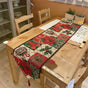 Stylish Long Table Runner, Xmas Dining Center Ornament, Indoor Cabinet Decor, 33*300cm, Pattern 13
