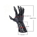 Scary Fake Devil Hand Tabletop Decor, Halloween Party & Christmas Layout Accessory, No.4 Single Hand (Candles Not Included)