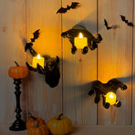 Scary Fake Devil Hand Tabletop Decor, Halloween Party & Christmas Layout Accessory, No.4 Single Hand (Candles Not Included)