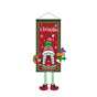 Printed Hanging Tapestry Background Cloth, Christmas & Halloween Indoor Party Decor, Gnome Style, 110*40cm