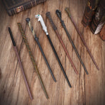 Flat Head Resin Wizard Wand With Inner Metal Support, Christmas & Halloween Roleplay Decor, Style 2