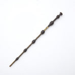 Luxury Handmade Roleplay Wand, Holiday Party Decoration Prop, Style 6, Blue Gold Stamping Ribbon Gift Box
