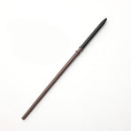 Noble Style Resin Magic Wand With Polished Metal Core, Holiday Luxury Cosplay Decor, Style 9, Black Gold Stamping Ribbon Gift Box