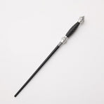 Elegant Curved Resin Magic Wand With Built-in Metal Core, Holiday Cosplay Accessory, Style 12
