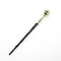 Unique Dark Cosplay Wand, Premium Resin Material, Christmas Display Accessory, Style 31, Blue Gold Stamping Ribbon Gift Box