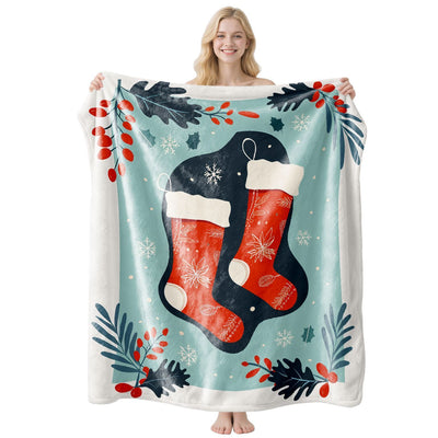 Cozy Warm Home Flannel Throw Blanket, Adaptable Lounge Cover, Practical Present For Christmas & Halloween Holiday Gifting Activity, Style FLR‑189, Size XL, 150x200cm