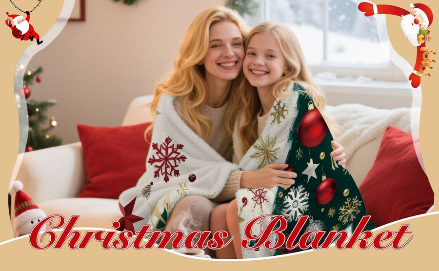 Eye‑pleasing Festive Flannel Throw Blanket, Multi‑use Air‑Condition Cover, Perfect Gift For Christmas & Halloween Interior Decoration, Style FLR‑194, Size L, 130x150cm