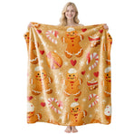 Silky‑Touch Indoor Flannel Blanket, Christmas & Halloween Air‑Condition Throw, Nice Gifting Selection For Routine Household Daily Use, Style FLR‑209, Size M, 100x150cm