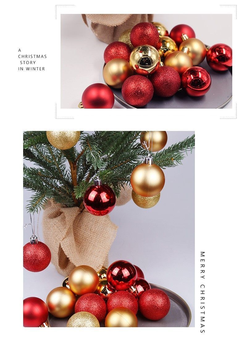 24 Pieces Electroplated Plastic Holiday Ornament Baubles, Dark Blue 4cm Hanging Balls Applied in Christmas Wreath and Halloween Venue Styling