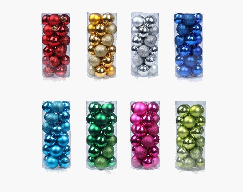 24 Pieces Electroplated Plastic Holiday Ornament Baubles, Dark Blue 4cm Hanging Balls Applied in Christmas Wreath and Halloween Venue Styling