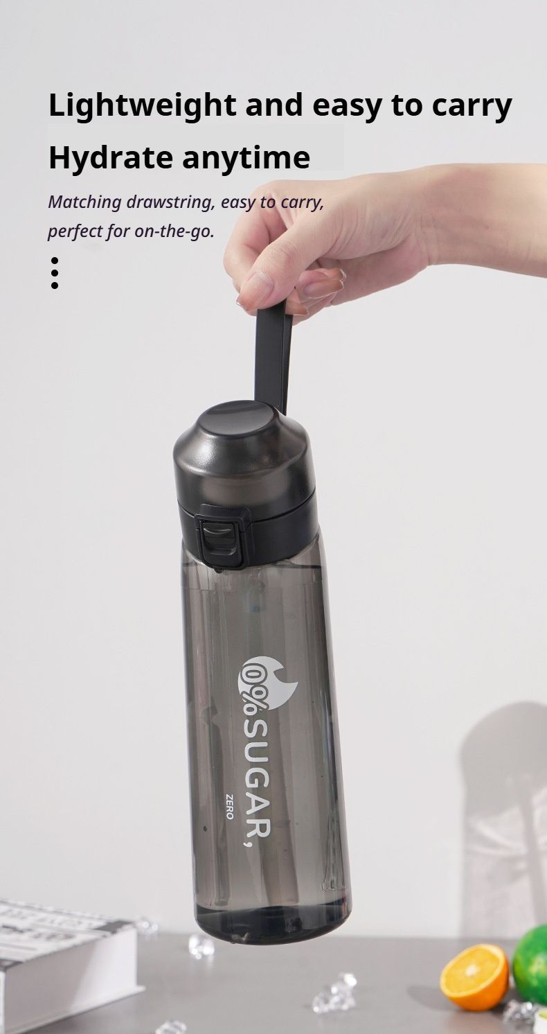 0 Sugar 0 Calorie Scented Water Bottle Pink